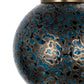 A&B Home Bundle of 6 Meri 20" x 88" 3-Light Blue Toned Glass Orb Pendant Lighting