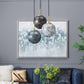 A&B Home Bundle of 6 Meri 20" x 88" 3-Light Blue Toned Glass Orb Pendant Lighting