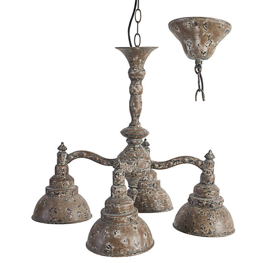 A&B Home Bundle of 7 18" x 19" Natural Chandelier