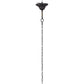 A&B Home Bundle of 7 19" x 21" Antique Black and Metal Chandelier