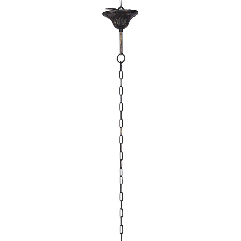 A&B Home Bundle of 7 19" x 21" Antique Black and Metal Chandelier