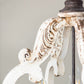 A&B Home Bundle of 7 20" x 27" Off-White and Bronze Chandelier