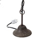 A&B Home Bundle of 7 20" x 27" Off-White and Bronze Chandelier