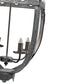 A&B Home Bundle of 8 Malin 16" x 29" 4-Light Rustic Vintage Chandelier