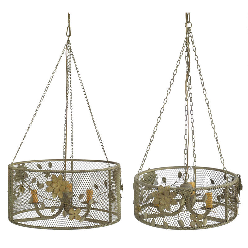 A&B Home Bundle of 8 Set of Two Natural Chandelier