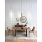 A&B Home Bundle of 8 Valerio 19" x 35" 4-Light Antique Gold Metal Frame Nested Chandelier