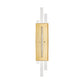 A&B Home Clarisse 8" x 42" Bundle of 8 Rectangular Gold Cut Glass Wall Sconce