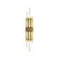 A&B Home Clarisse 8" x 42" Bundle of 8 Rectangular Gold Cut Glass Wall Sconce