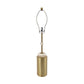 A&B Home Dervani 13" x 32" Bundle of 11 White Alabaster and Gold Metal Frame Table Lamp With White Drum Shade