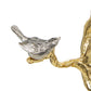 A&B Home Dita 51" x 43" Bundle of 2 Black Feather Shade and Gold Tree Branch Base Table Lamp