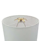 A&B Home Evangeline 15" x 31" Bundle of 15 White Marble Base With Gold Leaf Design Table Lamp