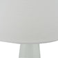 A&B Home Nikolas 16" x 30" Bundle of 11 White Frosty Glass Table Lamp With Gold Accent