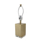 A&B Home Phosephro 10" x 21" Bundle of 20 Gold Rectangular Metal Base Table Lamp With White Square-Shaped Shade
