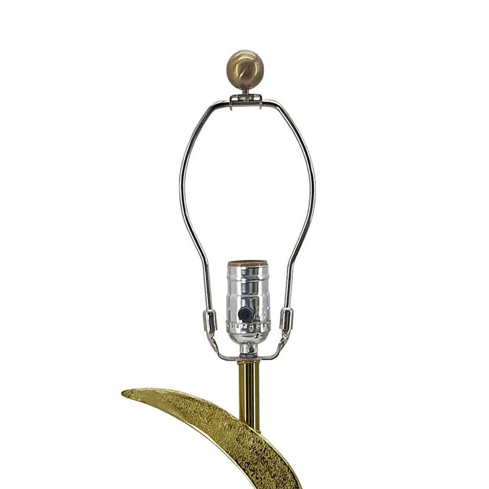 A&B Home Saga 15" x 32" Bundle of 12 Marble Base and Gold Aluminum Sculptured Table Lamp With White Drum Shade