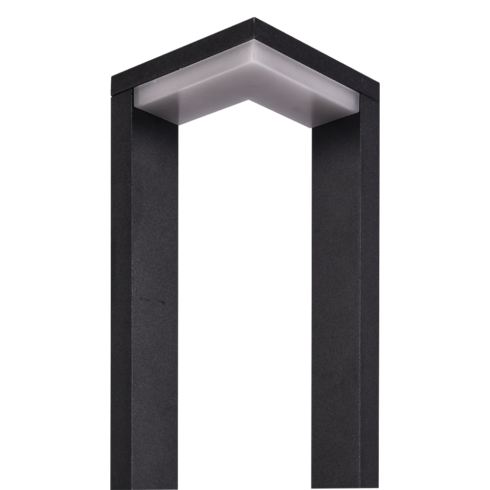 Abba Lighting 10W SMD AC/DC 12V 3000K 180LM Aluminum Black Path Light