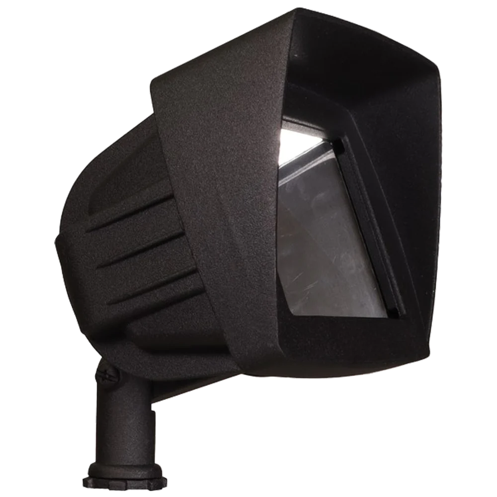 Abba Lighting 12V AC/DC G4 Aluminum Black Flood Light