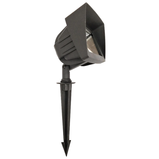 Abba Lighting 12V AC/DC G4 Aluminum Black Flood Light