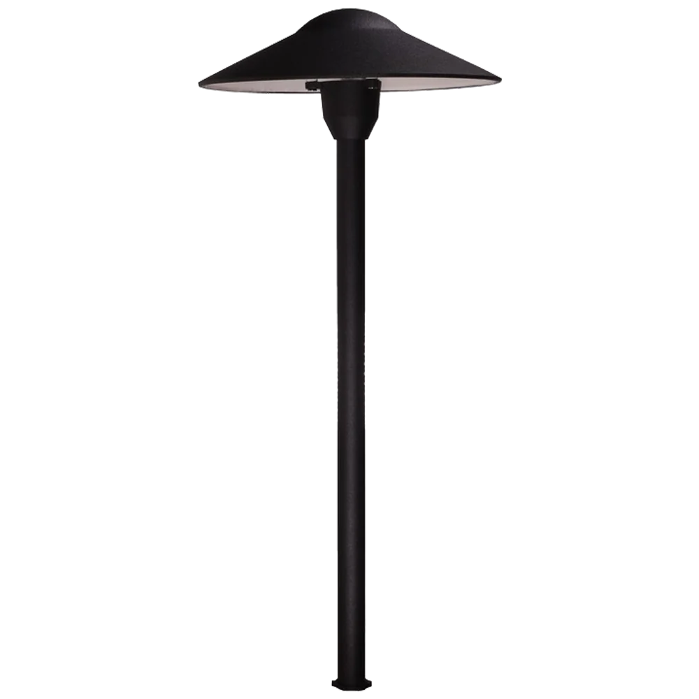 Abba Lighting 12V AC/DC G4 Aluminum Black Path Light