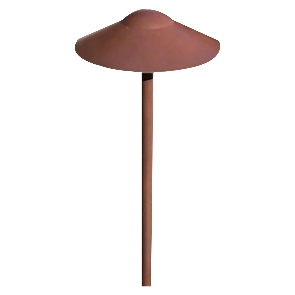 Abba Lighting 12V AC/DC G4 Aluminum Brown Path Light