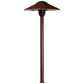 Abba Lighting 12V AC/DC G4 Aluminum Brown Path Light