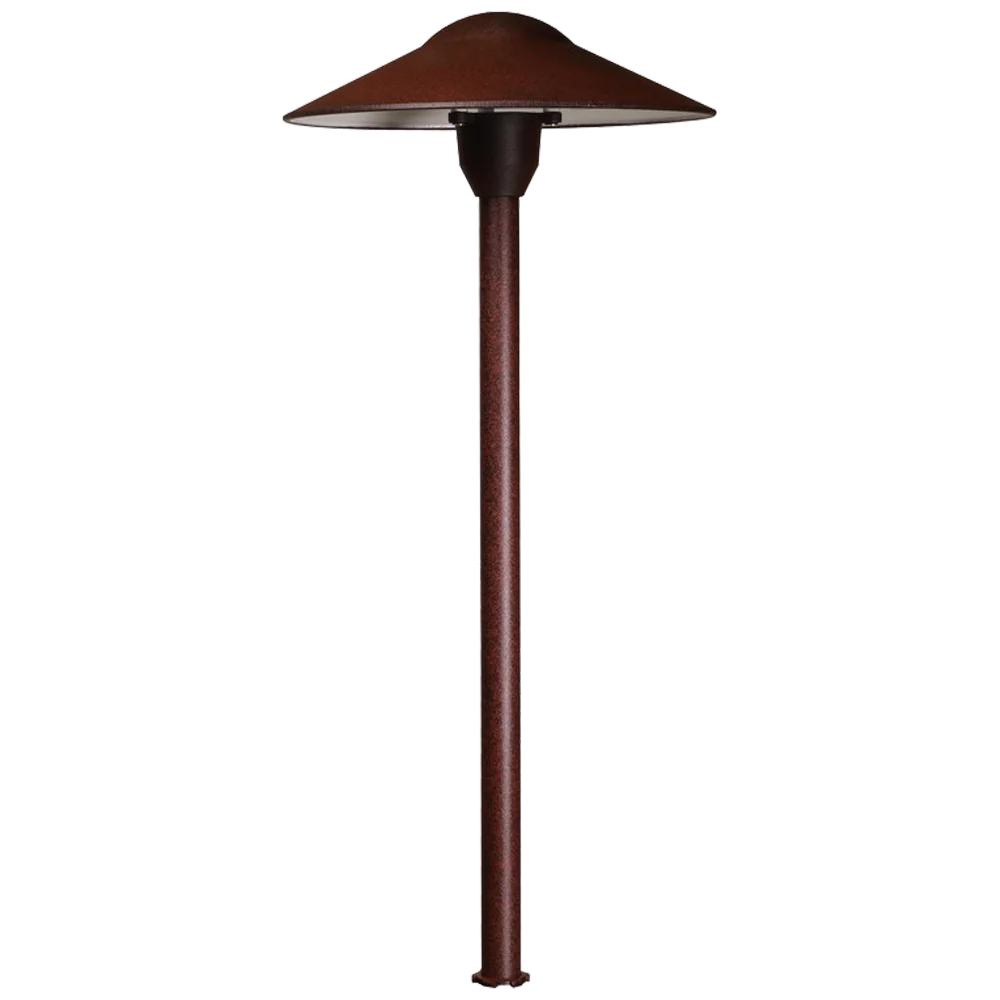Abba Lighting 12V AC/DC G4 Aluminum Brown Path Light