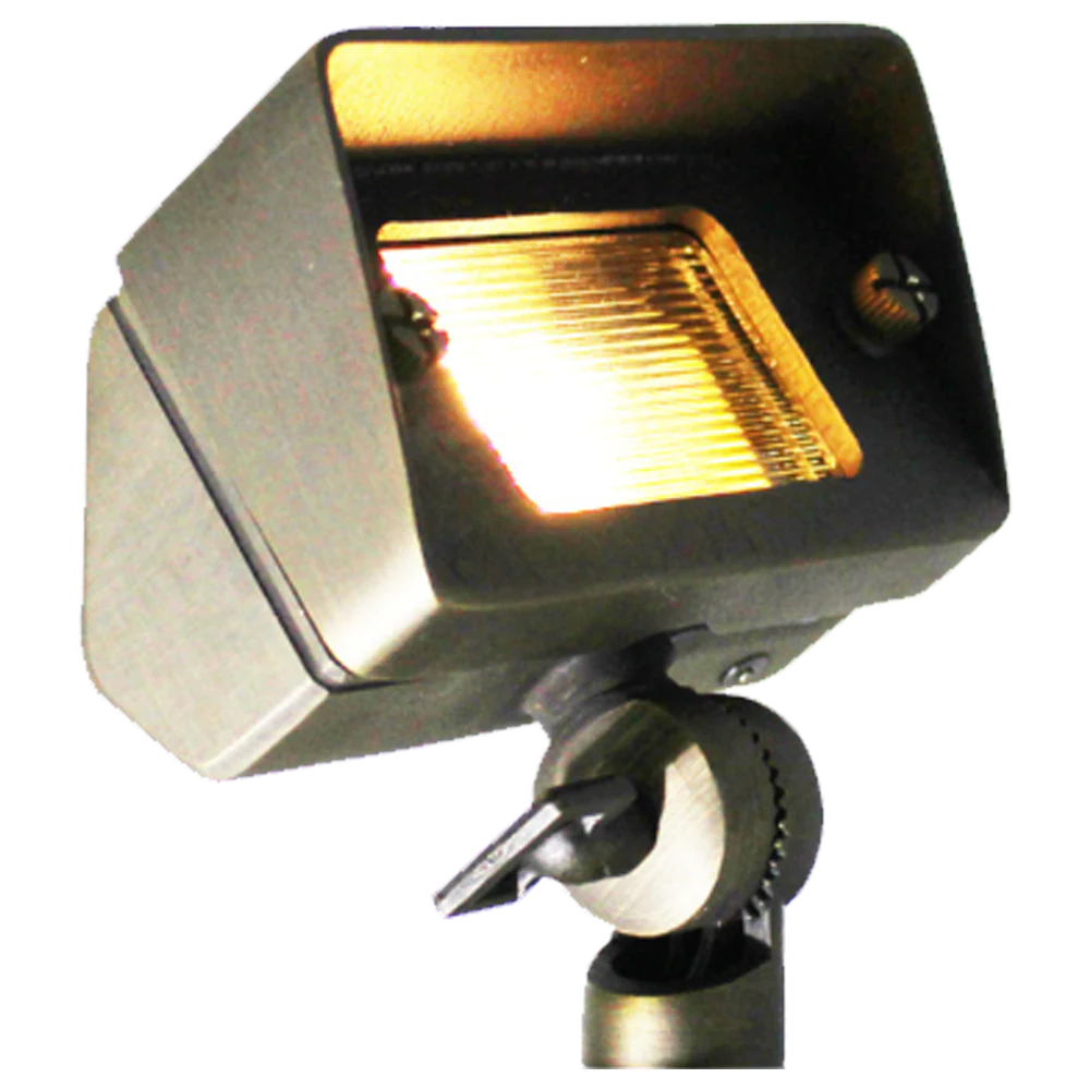 Abba Lighting 12V AC/DC G4 Brass Flood Light