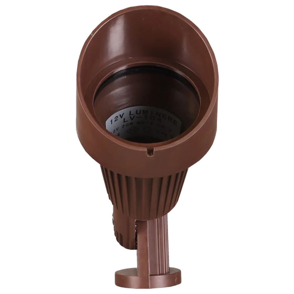 Abba Lighting 12V AC/DC MR16 Aluminum Brown Spot Light