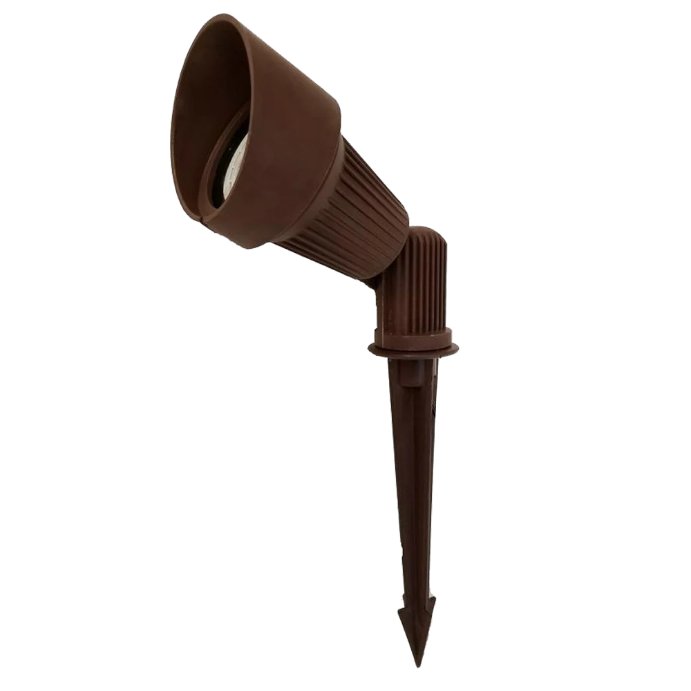 Abba Lighting 12V AC/DC MR16 Aluminum Brown Spot Light