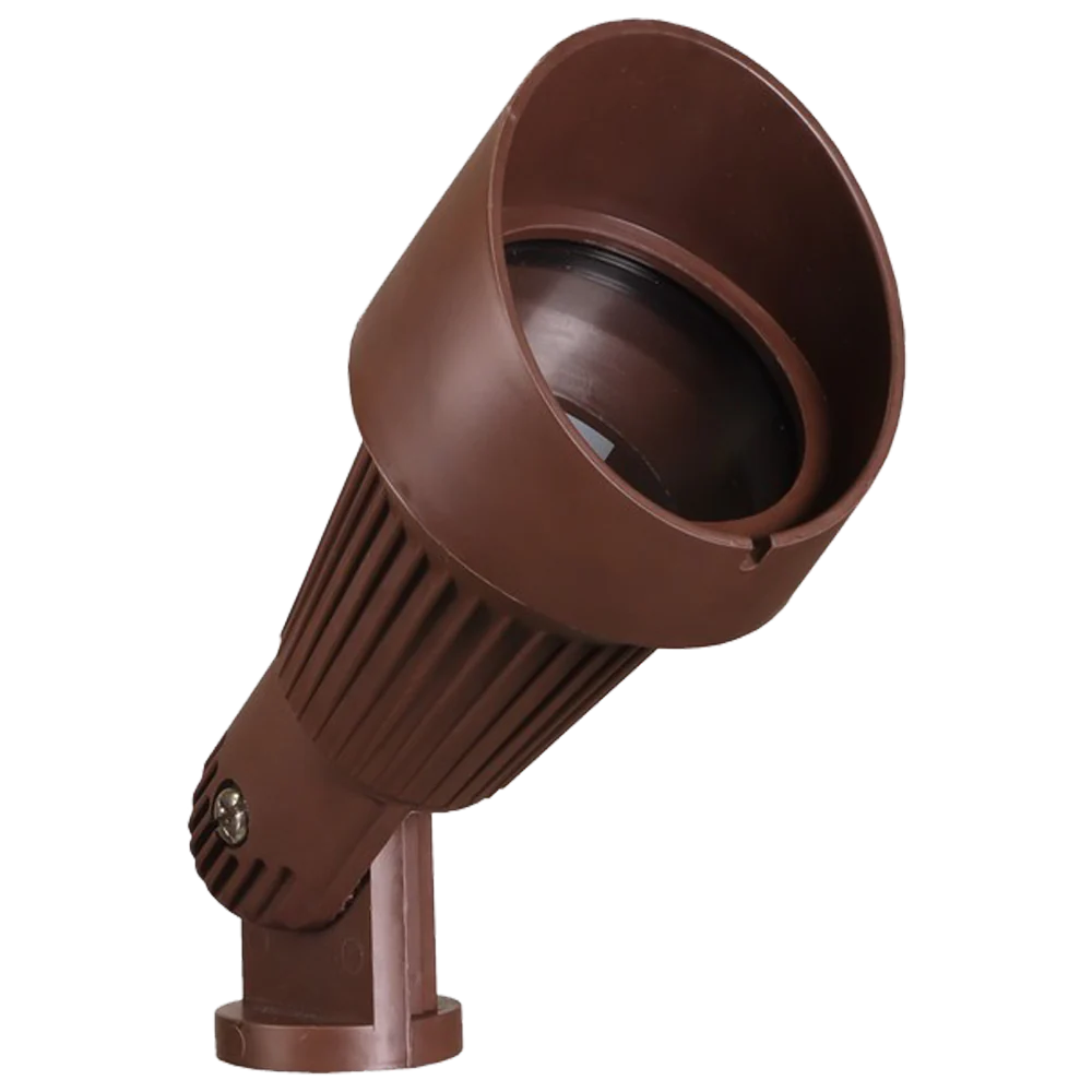 Abba Lighting 12V AC/DC MR16 Aluminum Brown Spot Light