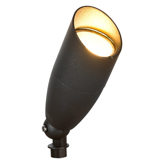 Abba Lighting 12V Low Voltage LED Landscape Aluminum Black Spot Light