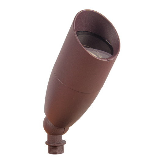 Abba Lighting 12V Low Voltage LED Landscape Aluminum Brown Spot Light