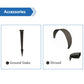 Abba Lighting 12W AC 12V 3030 LED Aluminum Black RGBW Spot Light