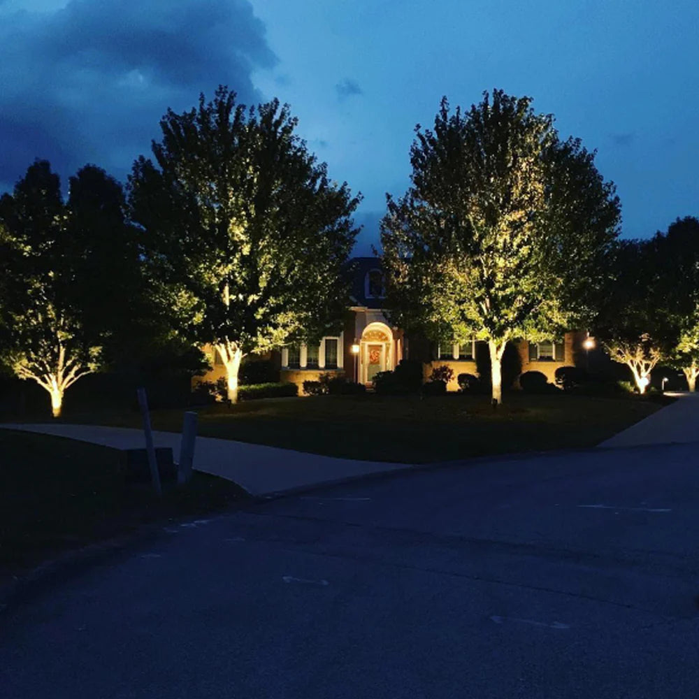 Abba Lighting 12W AC 12V 3030 LED Aluminum Black RGBW Spot Light