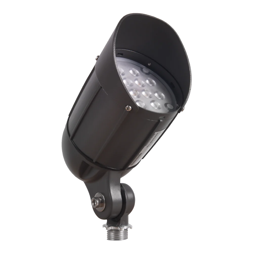 Abba Lighting 12W AC 12V 3030 LED Aluminum Black RGBW Spot Light