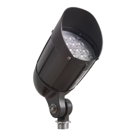 Abba Lighting 12W AC 12V 3030 LED Aluminum Black RGBW Spot Light