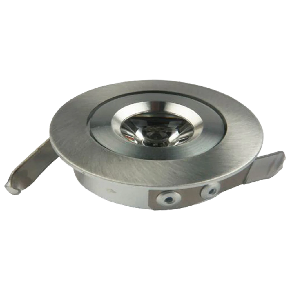 Abba Lighting 1W DC 12V LED Round 5000K White Puck/Cabinet Light