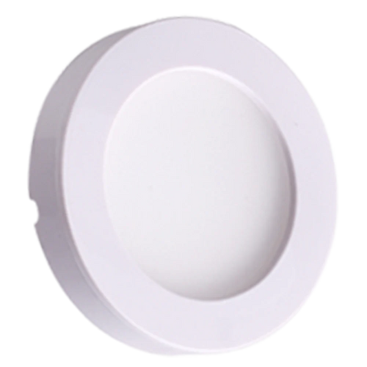 Abba Lighting 1.8W LED DC 12V COB LED Round 3000K White Puck/Cabinet Light