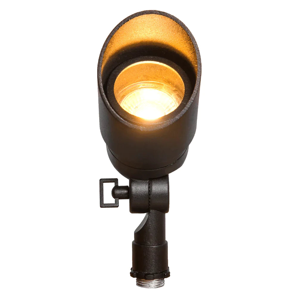 Abba Lighting 20-50W 12V Aluminum Black Spot Light