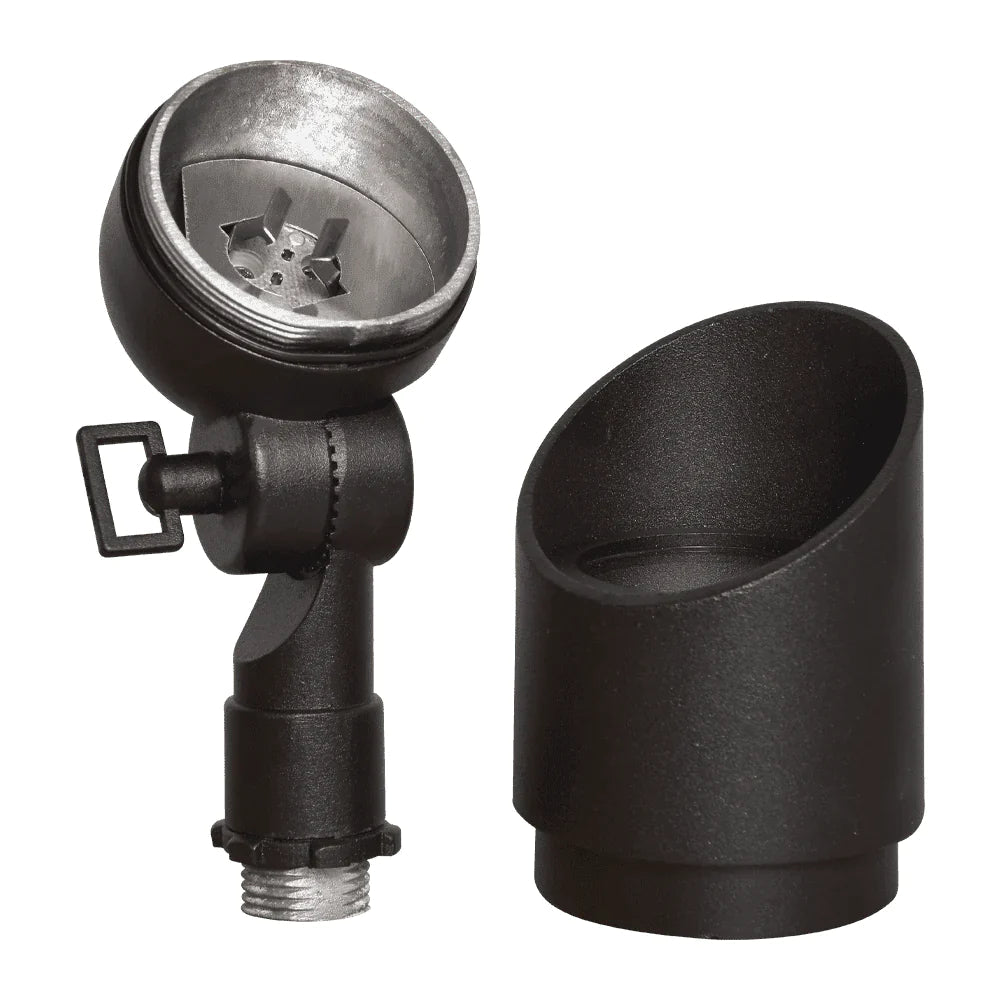 Abba Lighting 20-50W 12V Aluminum Black Spot Light