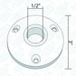 Abba Lighting 2.75″ Natural Brass Bracket