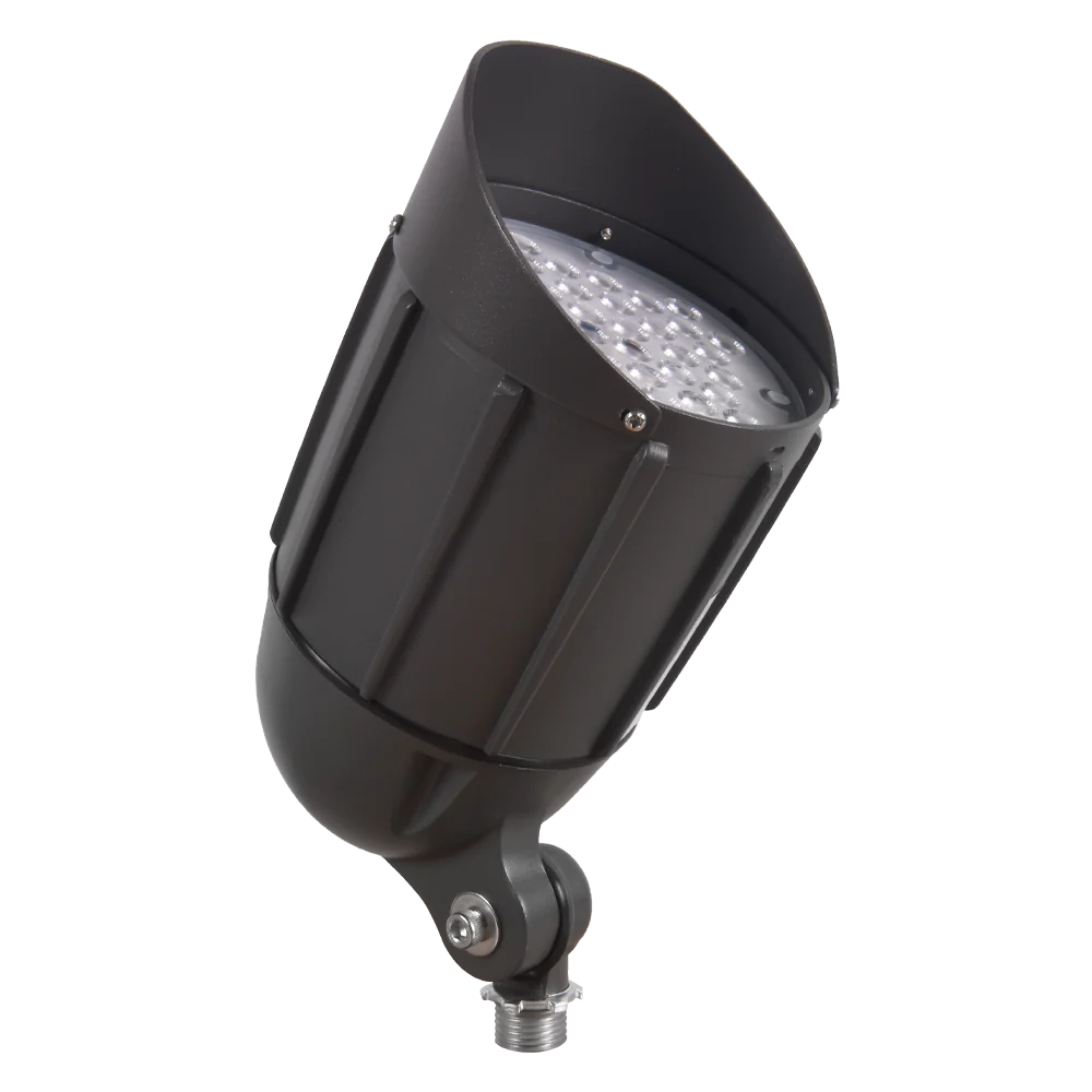 Abba Lighting 30W AC 12V 3030 LED Aluminum Black RGBW Spot Light