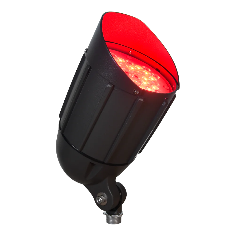 Abba Lighting 30W AC 12V 3030 LED Aluminum Black RGBW Spot Light
