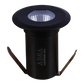 Abba Lighting 3W COB AC/DC 12V 5000K Black Stainless Steel Well Light