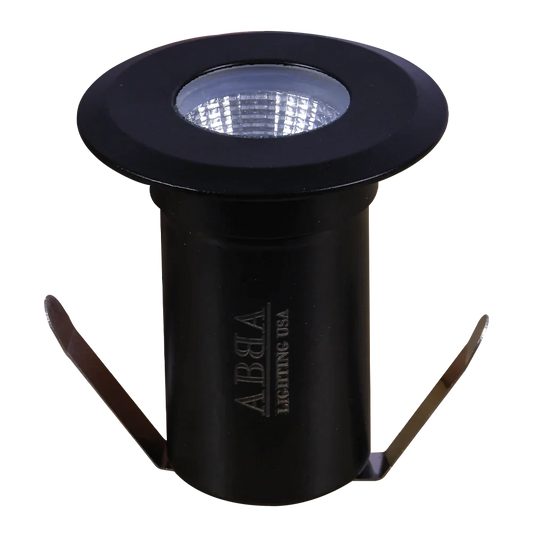 Abba Lighting 3W COB AC/DC 12V 5000K Black Stainless Steel Well Light