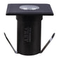 Abba Lighting 3W LED AC/DC 12V COB 5000K Black Stainless Steel Well Light