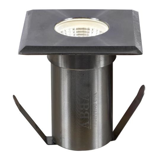 Abba Lighting 3W LED AC/DC 12V COB 5000K Stainless Steel Well Light