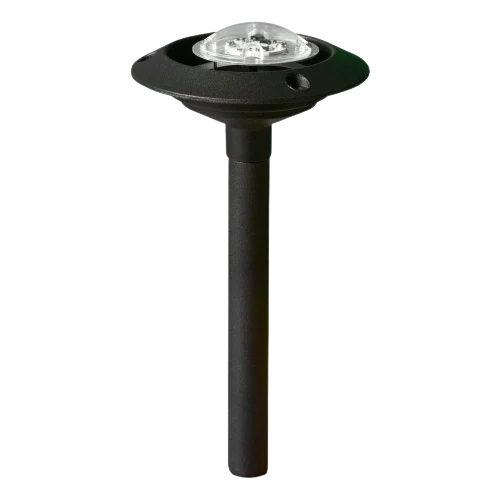 Abba Lighting 3W SMD AC/DC 12V COB 3000K 160 LM Aluminum Black Path Light