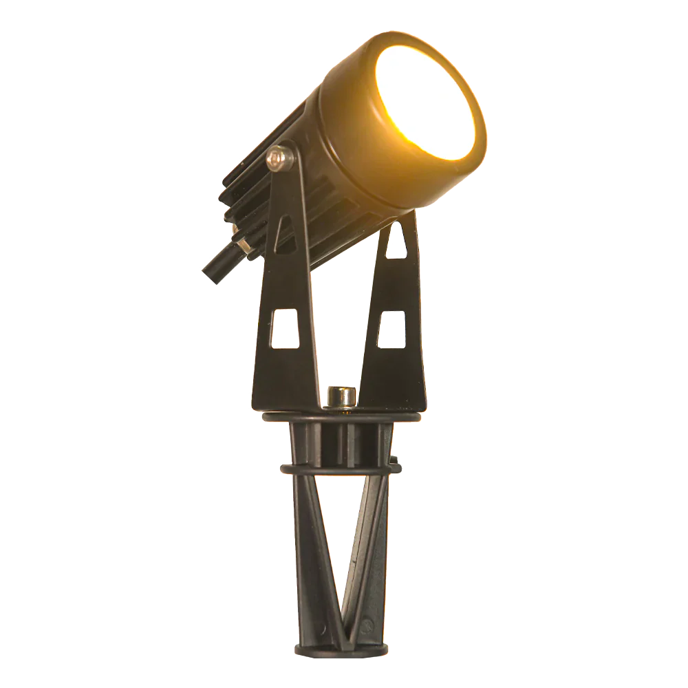 Abba Lighting 5W AC/DC 12V COB 3000K Aluminum Brown Spot Light