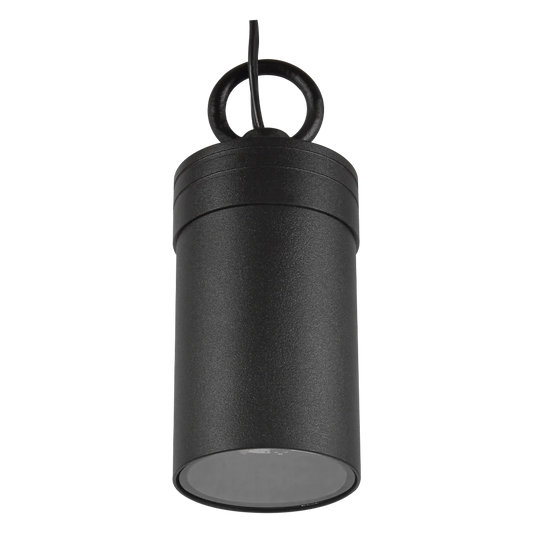 Abba Lighting 6W Philips AC 12V 3000K 600 LM Aluminum Hanging Black Spot Light