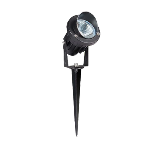 Abba Lighting 9W AC/DC 12V COB Aluminum Black RGB Spot Light